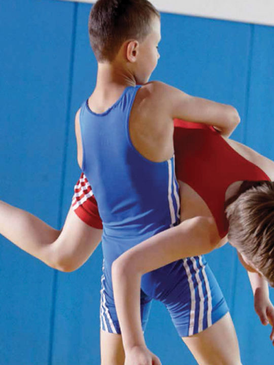 Adidas Wrestling Suit Kids Pack Y Blue/Red