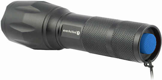 everActive Taschenlampe LED IPX4 mit maximaler Helligkeit 600lm Schwarz