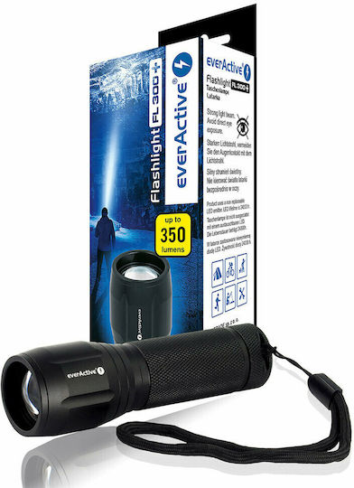 everActive Φακός LED IPX4 με Μέγιστη Φωτεινότητα 350lm