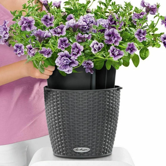 Lechuza Nido Cottage Ø Self-watering Pot Plastic 27x27x23cm.