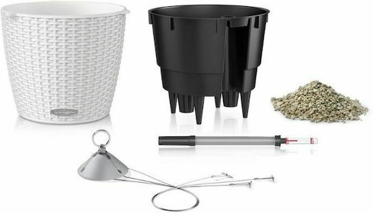 Lechuza Nido Cottage Ø Self-watering Pot Plastic 27x27x23cm.