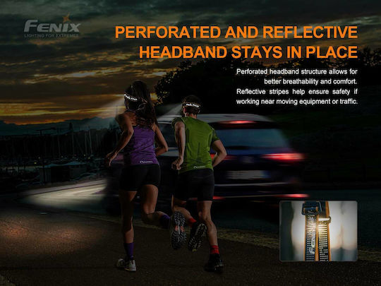 Fenix Επαναφορτιζόμενος Φακός Κεφαλής LED IP68 με Μέγιστη Φωτεινότητα 700lm HM50R V2