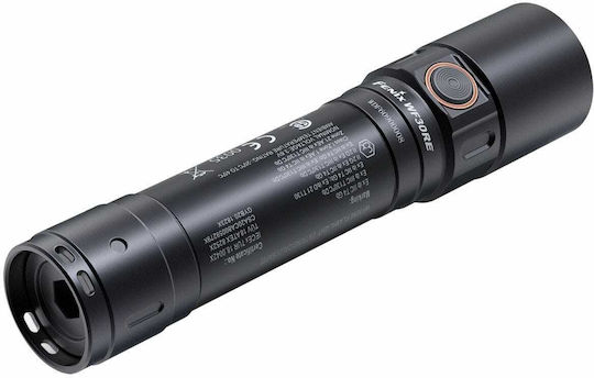 Fenix Rechargeable Flashlight LED IP68 with Maximum Brightness 280lm WF30RE ATEX Black