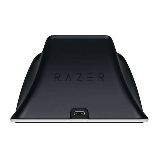 Razer Quick Charging Stand Βάση Φόρτισης για 1 χειριστήριο PS5 Λευκή RC21-01900100-R3M1