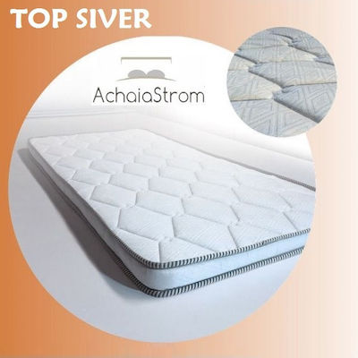 Achaia Strom Ανώστρωμα Top Silver Υπέρδιπλο 160x190x6εκ.