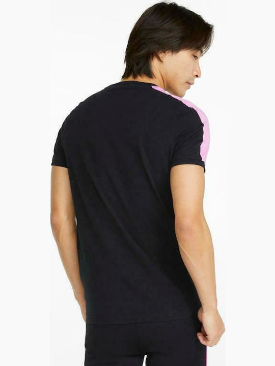 PUMA Iconic T7 T-shirt Μαύρο