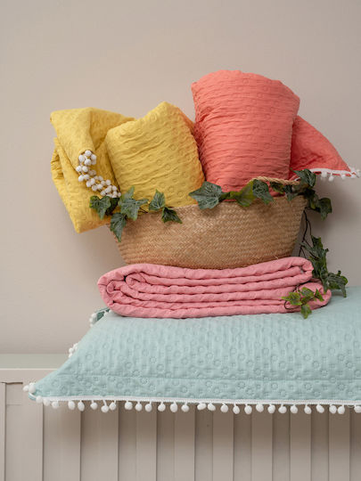 Palamaiki Juniper Σετ Κουβερλί Μονό Microfiber Bubble 160x240cm 2τμχ