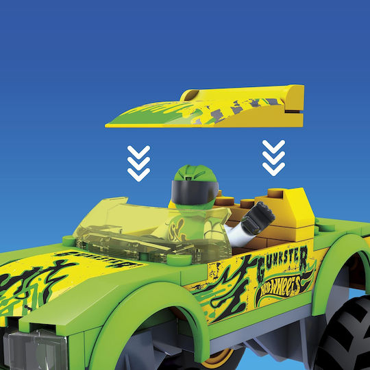 Mega Bloks Τουβλάκια Gunkster για 5+ Ετών 69τμχ