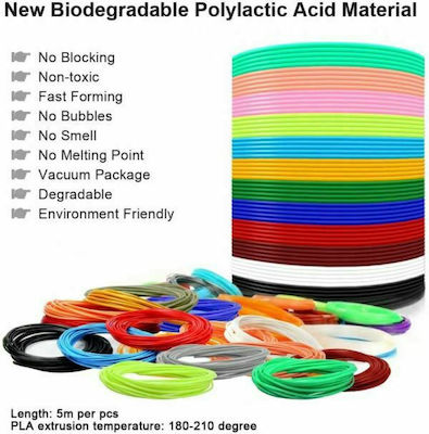 PLA Filament pentru imprimante 3D Multicolor