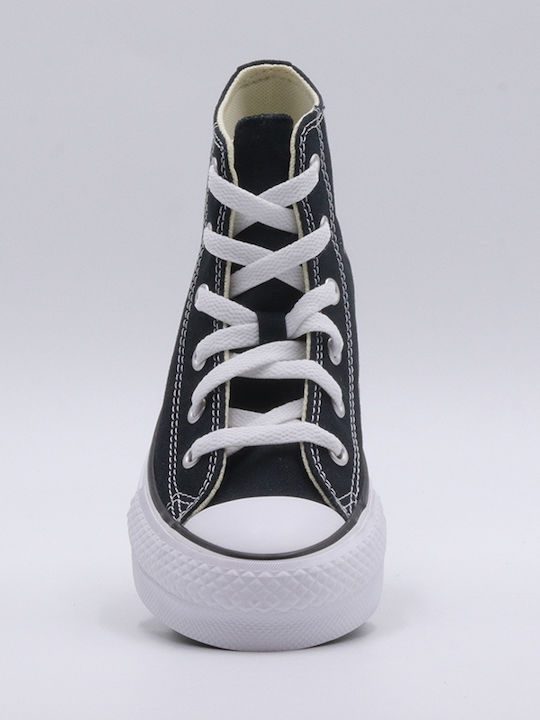 Chuck Taylor All Star Παιδικά Sneakers High Μαύρα