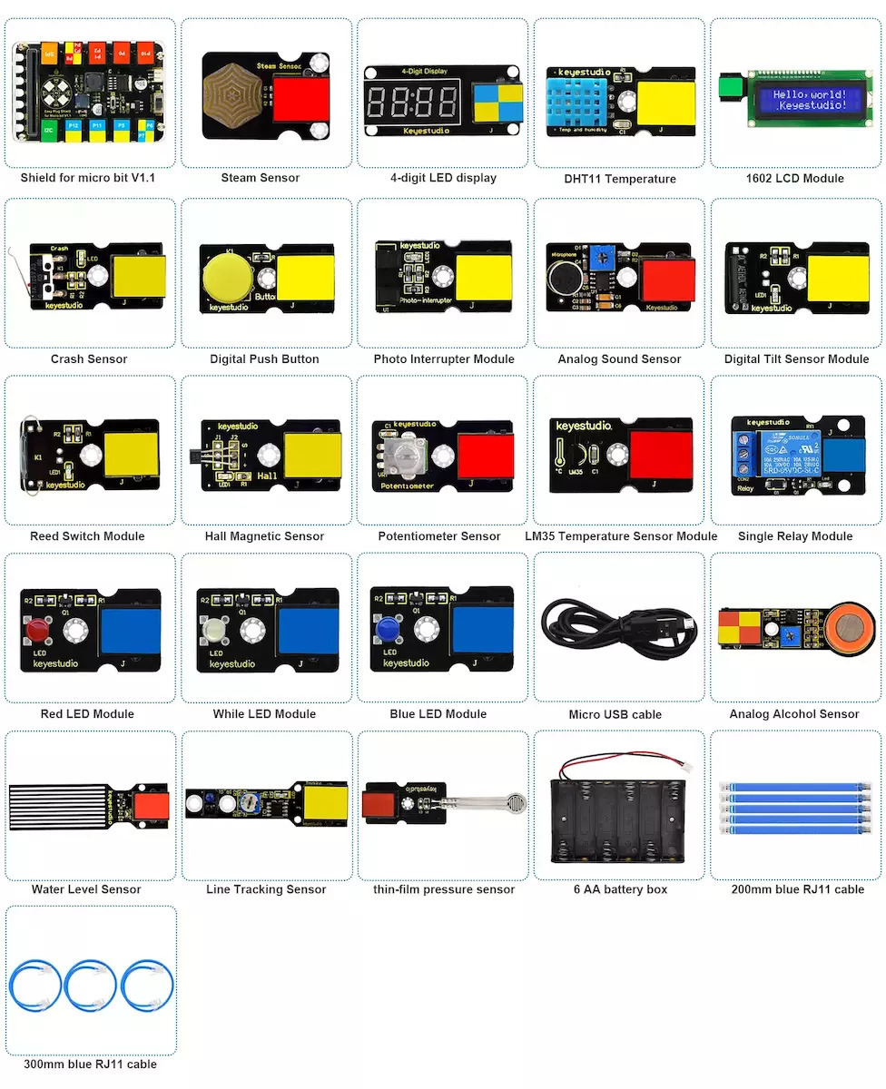 Keyestudio Super Learning Kit with UNO R3 for Arduino Starter | Skroutz.gr