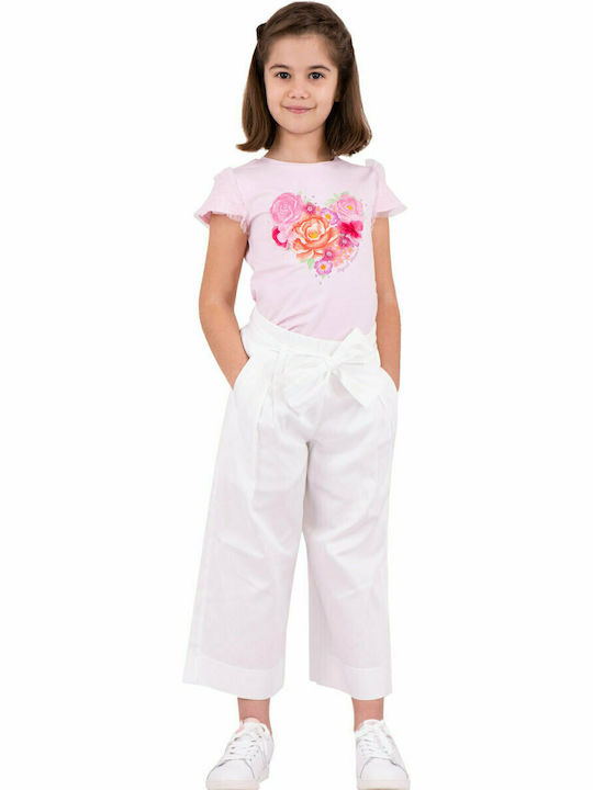 Original Marines Kids' Fabric Trousers White