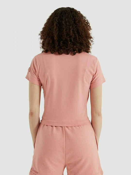 Ellesse Women's Athletic Crop T-shirt Pink