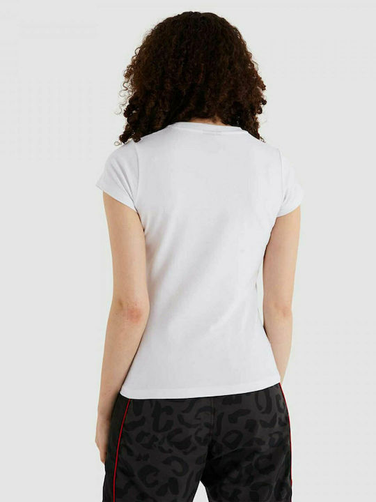 Ellesse Damen Sportlich T-shirt Weiß