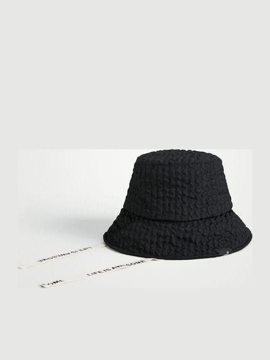 Desigual Fabric Women's Bucket Hat Black