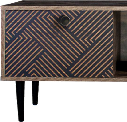 Fylliana TV-Ständer Home Grau M120xP39.5xH45cm