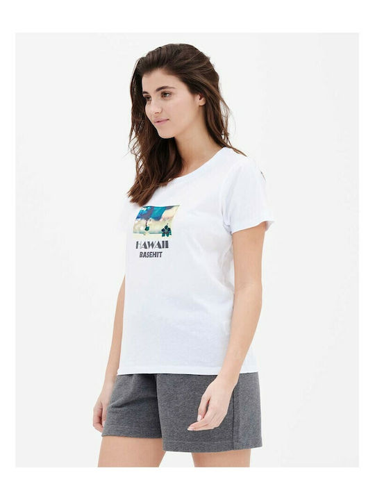 Γυναικείο T-shirt Λευκό