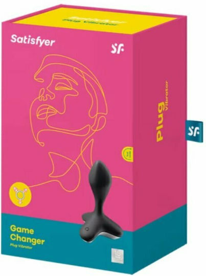 Satisfyer Game Changer Πρωκτική Σφήνα με Δόνηση Ροζ 11.5cm