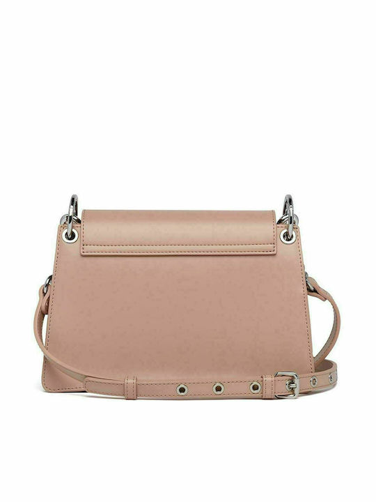 Replay Trapezoid-Shaped Women's Bag Shoulder Pink