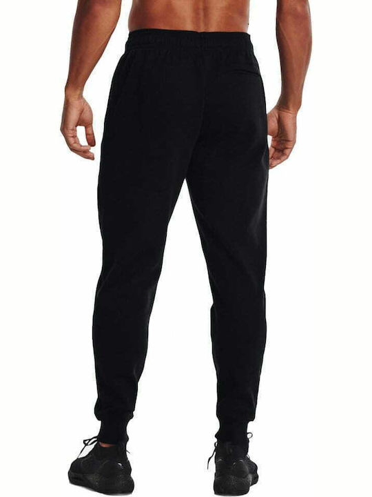 Under Armour Rival Men's Fleece Sweatpants with Rubber Black