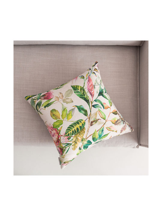 Gofis Home Decorative Pillow Case Luisa 494 from 100% Cotton 06 43x43cm.