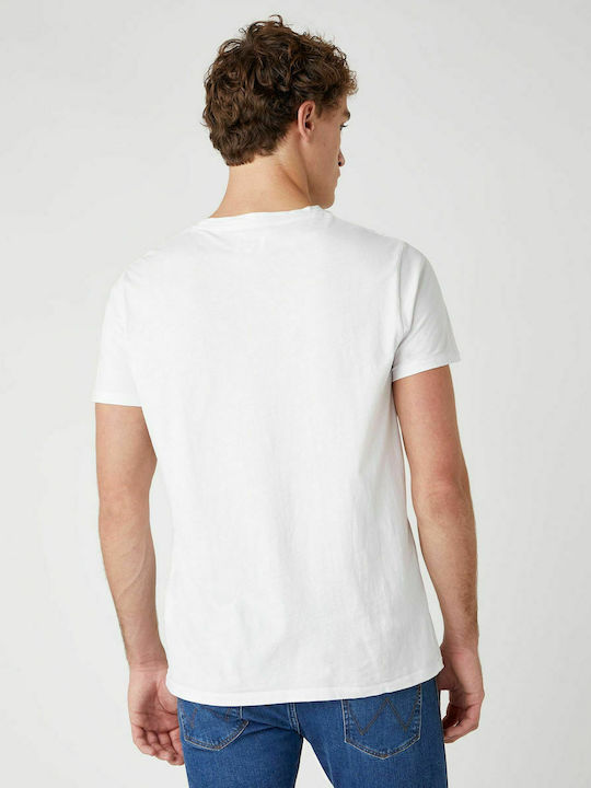 Wrangler Sign Off T-shirt White