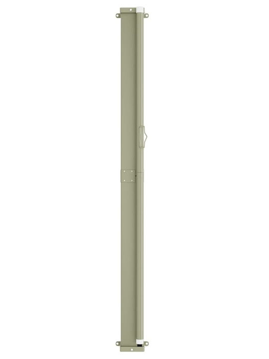 vidaXL Seitenrolloschatten Garten Gray 1.17x6m