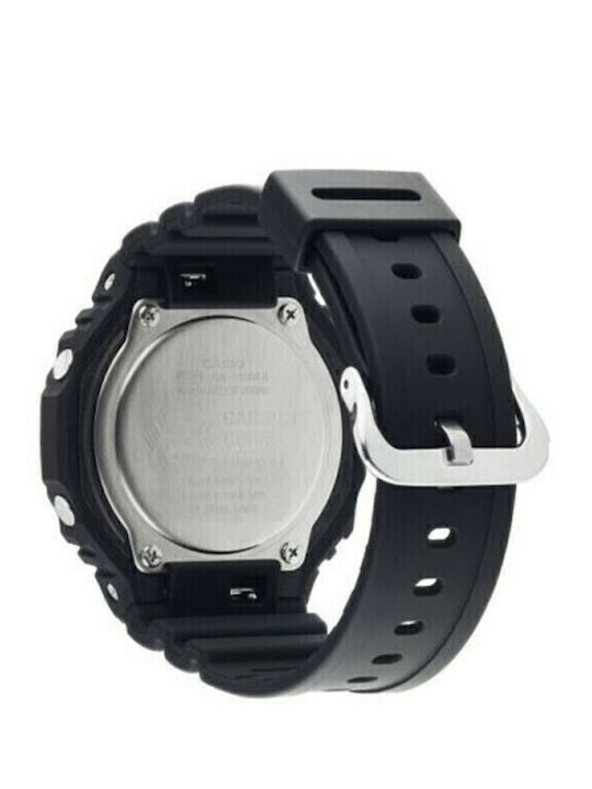 Casio G-Shock Analog/Digital Men's Watch 45mm Chronograph Battery with Black Rubber Strap