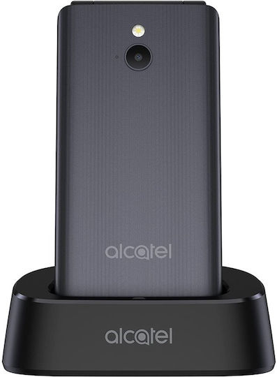 Alcatel 3082X Single SIM Κινητό με Κουμπιά Dark Grey