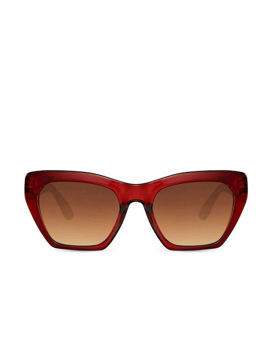 Solo-Solis Sonnenbrillen mit Rot Rahmen NDL6049