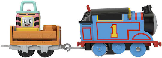 Fisher Price Thomas & Friends Track and Repair Station with Carly and Sandy Set with Train for 3+ years+ Years