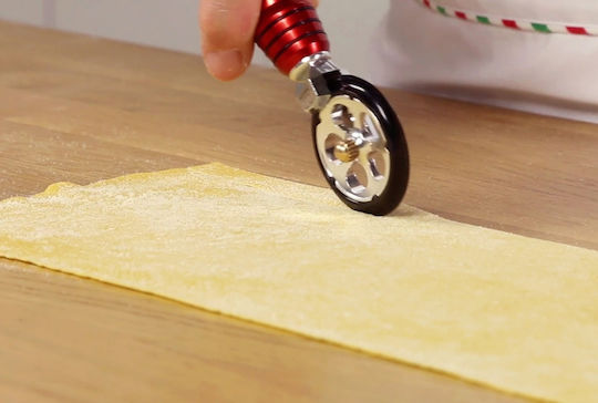 Marcato Metallic Pasta Wheel Pastawheel Silver