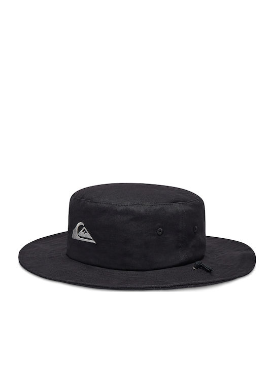 Quiksilver Bushmaster Safari Boonie Fabric Men's Hat Safari Style Black