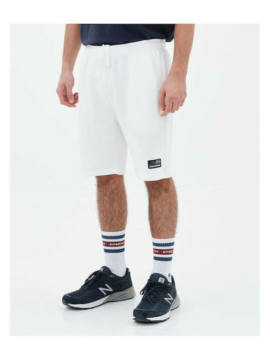 Men's Athletic Shorts White