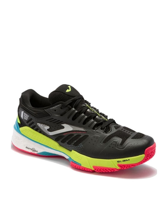 Joma Slam 2101 Men's Padel Shoes for Clay Courts Black