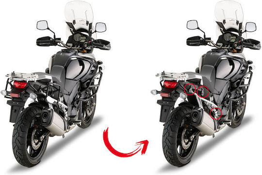 Givi Πλαϊνές Βάσεις για Suzuki DL 1000 V-STROM