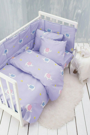 Rythmos Kids Duvet Cover Single Pink Set