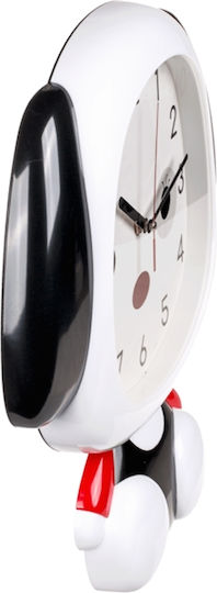 Out of the Blue Kids Wall Clock Plastic with Pendulum 33x35cm