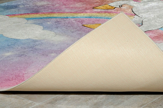 Tzikas Carpets Kinder Teppich Einhorn Mehrfarbig 160x230cm Tzikas Carpets Kinder Teppich Einhorn Mehrfarbig 160x230cm