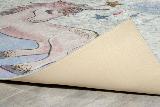 Tzikas Carpets Kinder Teppich Einhorn Rosa 160x230cm Tzikas Carpets Kinder Teppich Einhorn Rosa 160x230cm