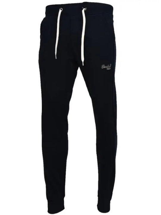 Sweatpants with Elastic Navy Blue