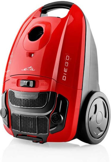ETA Diego 3521 90000 Vacuum Cleaner 800W Bagged 3lt Red