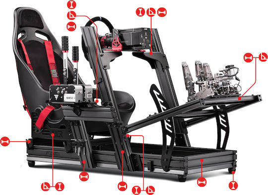 Next Level Racing F-GT Elite Front & Side Mount Edition