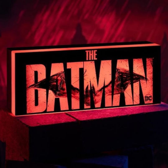 Paladone Kinder Dekorative Lampe The Batman Schwarz 30εκ.