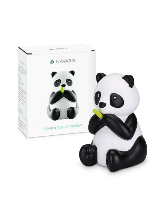 Navaris Led Παιδικό Διακοσμητικό Φωτιστικό Panda Λευκό