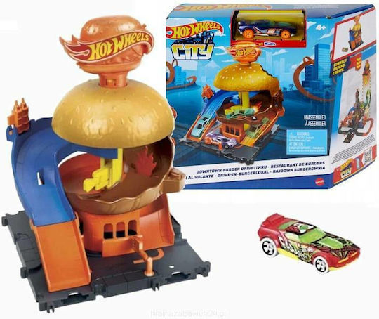 Hot Wheels City New Γκαράζ για 4+ Ετών (Διάφορα Σχέδια) 1τμχ