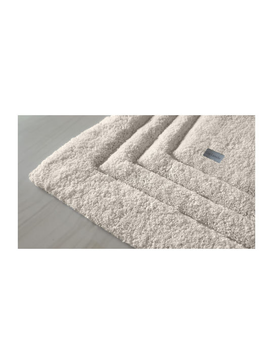 Guy Laroche Bath Mat Cotton Linea 1127091221015 Cream 55x85cm
