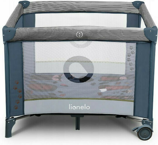 Lionelo Lene Парк с Матрак Тъмносин 100x100см