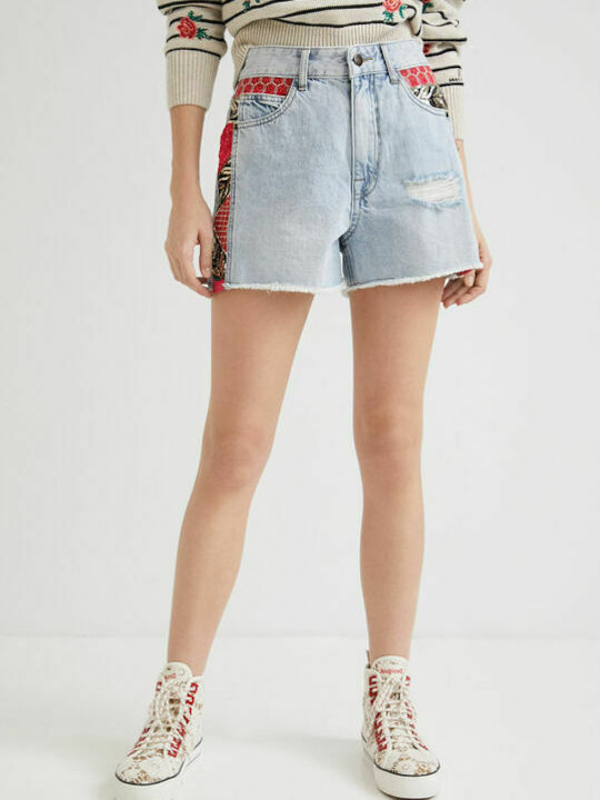 Cartag Women's Jean Shorts Stone Wash