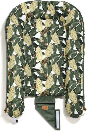 La Millou Βρεφικό Μαξιλάρι Φωλιά Milano Magnolies Khaki
